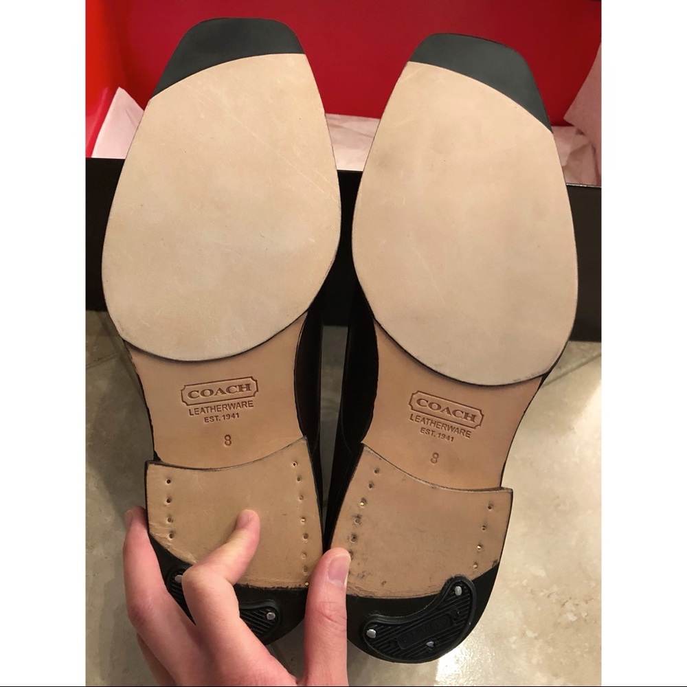 🔥NIB Coach Italian Made Derby Shoes - Picture 6 of 10